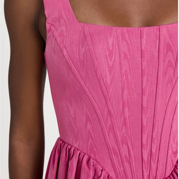 STAUD LANDSCAPE BUSTIER CORSET MINI DRESS - Picture 3 of 4